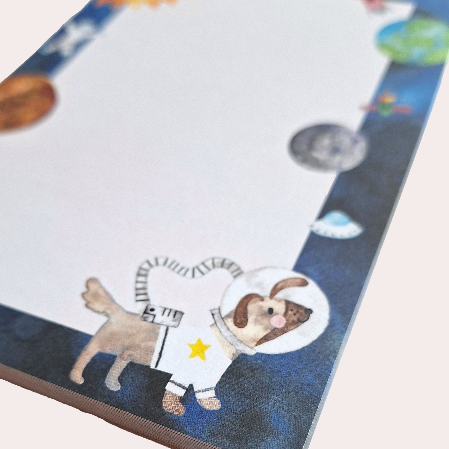 Notizblock: Astrohund (A6)