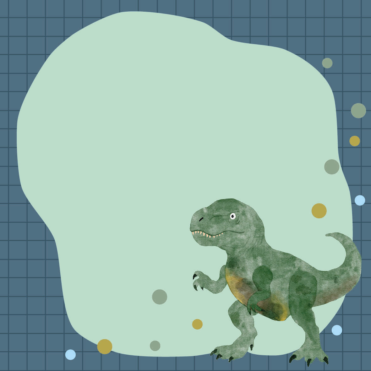 Notizblock T-Rex 10x10cm