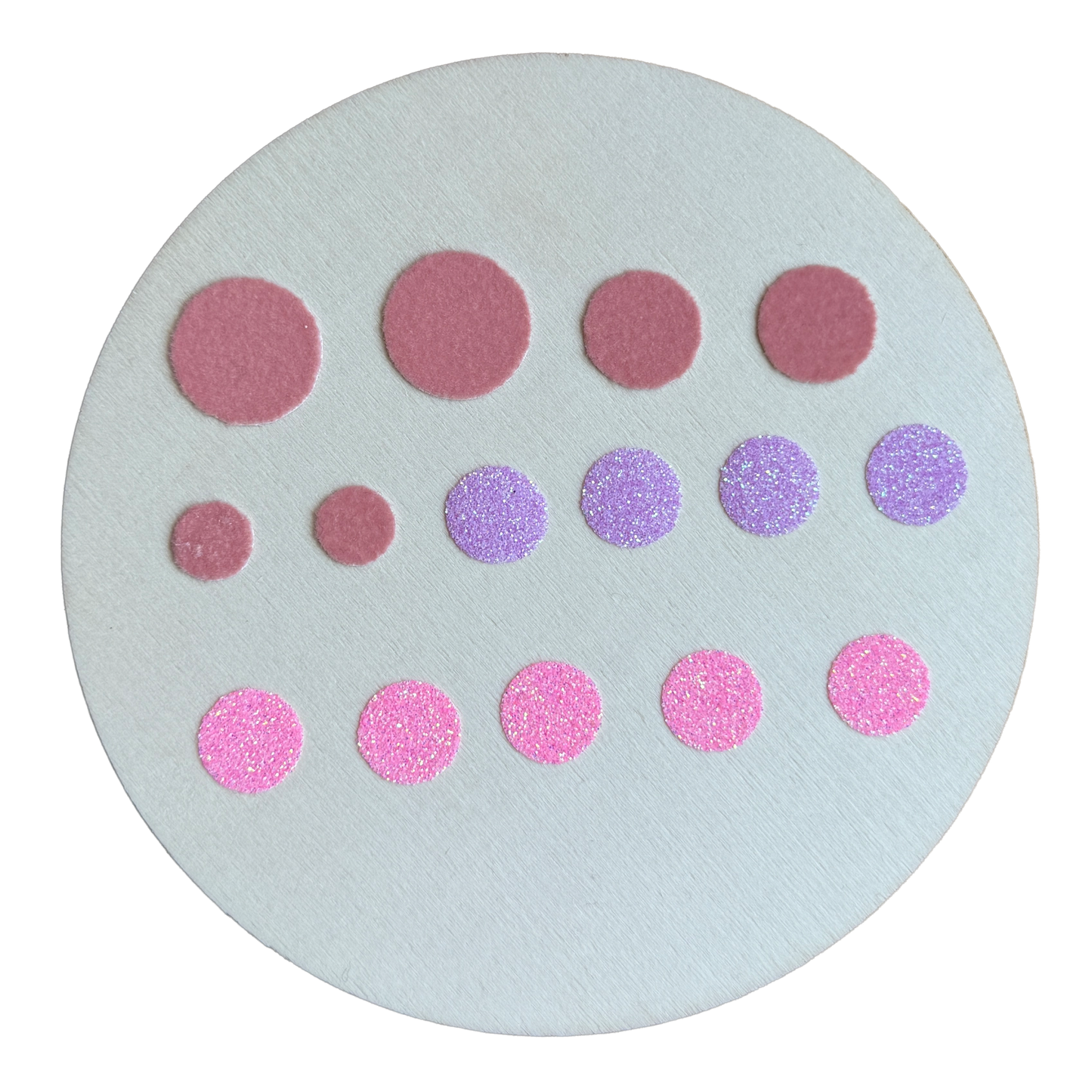 Bügelkonfetti: Rosa