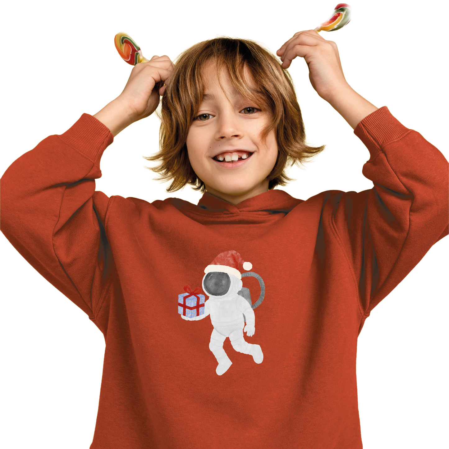 Bügelbild: Weihnachts-Astronaut