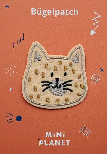 Bügelpatch Katze