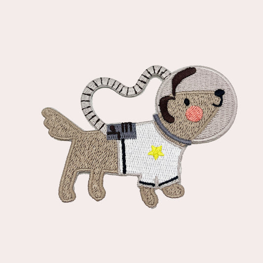 Bügelpatch Astrohund