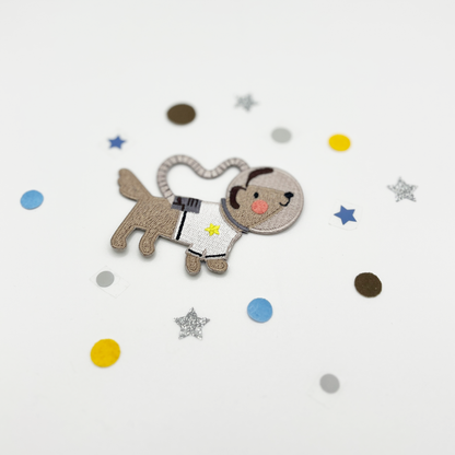 Bügelpatch Astrohund