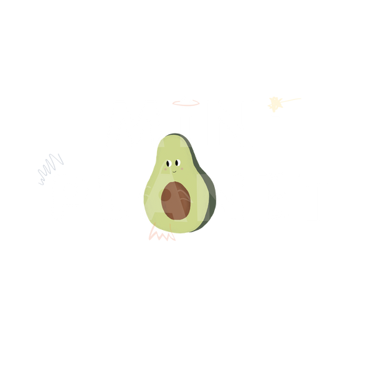 Bügelbild Avocado mini