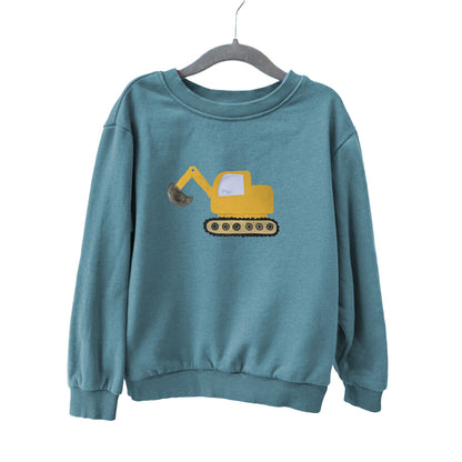 Bügelbild: Bagger (Groß)