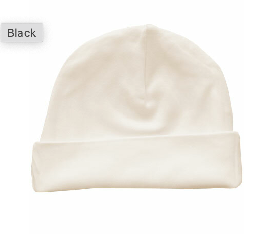 Babymütze Personalisierung