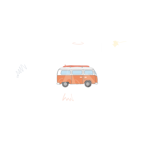 Bügelbild Bulli mini