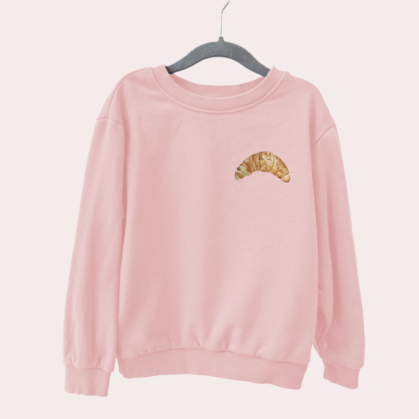 Bügelbild: Croissant