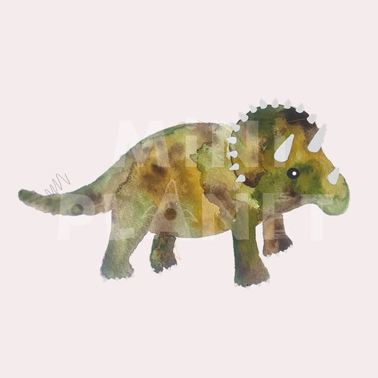 Bügelbild: Triceratops