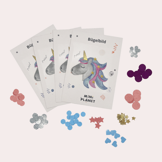 Kindergeburtstagsset: Einhorn