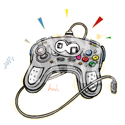 Bügelbild: Game-Pad
