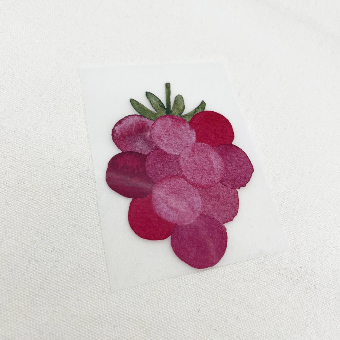 Bügelbild: Himbeere