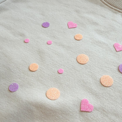 Bügelkonfetti: Neon