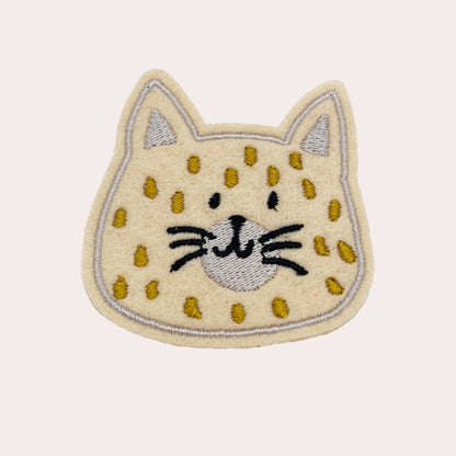 Bügelpatch Katze