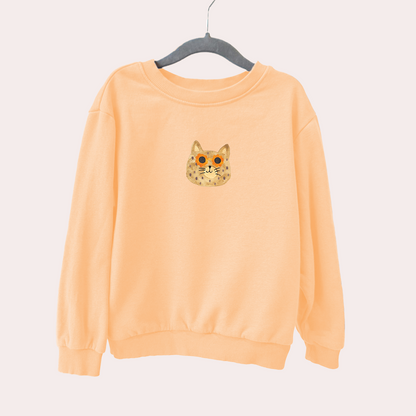 Bügelbild: Katze mit Sonnenbrille