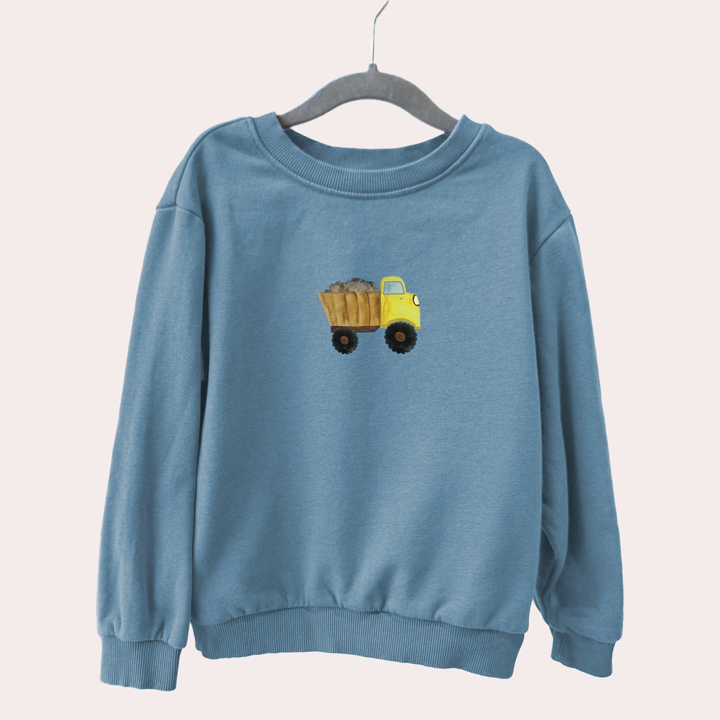 Bügelbild: Kipplaster