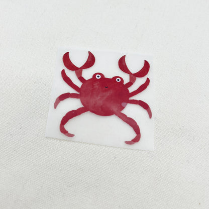 Bügelbild: Krabbe