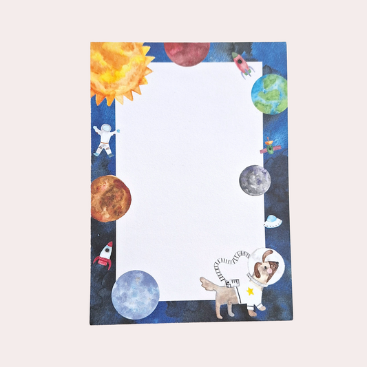 Notizblock: Astrohund (A6)