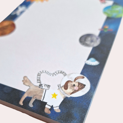 Notizblock: Astrohund (A6)