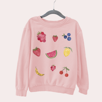 Bügelbild Set: Früchte