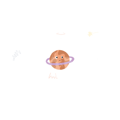 Bügelbild: Planet mini