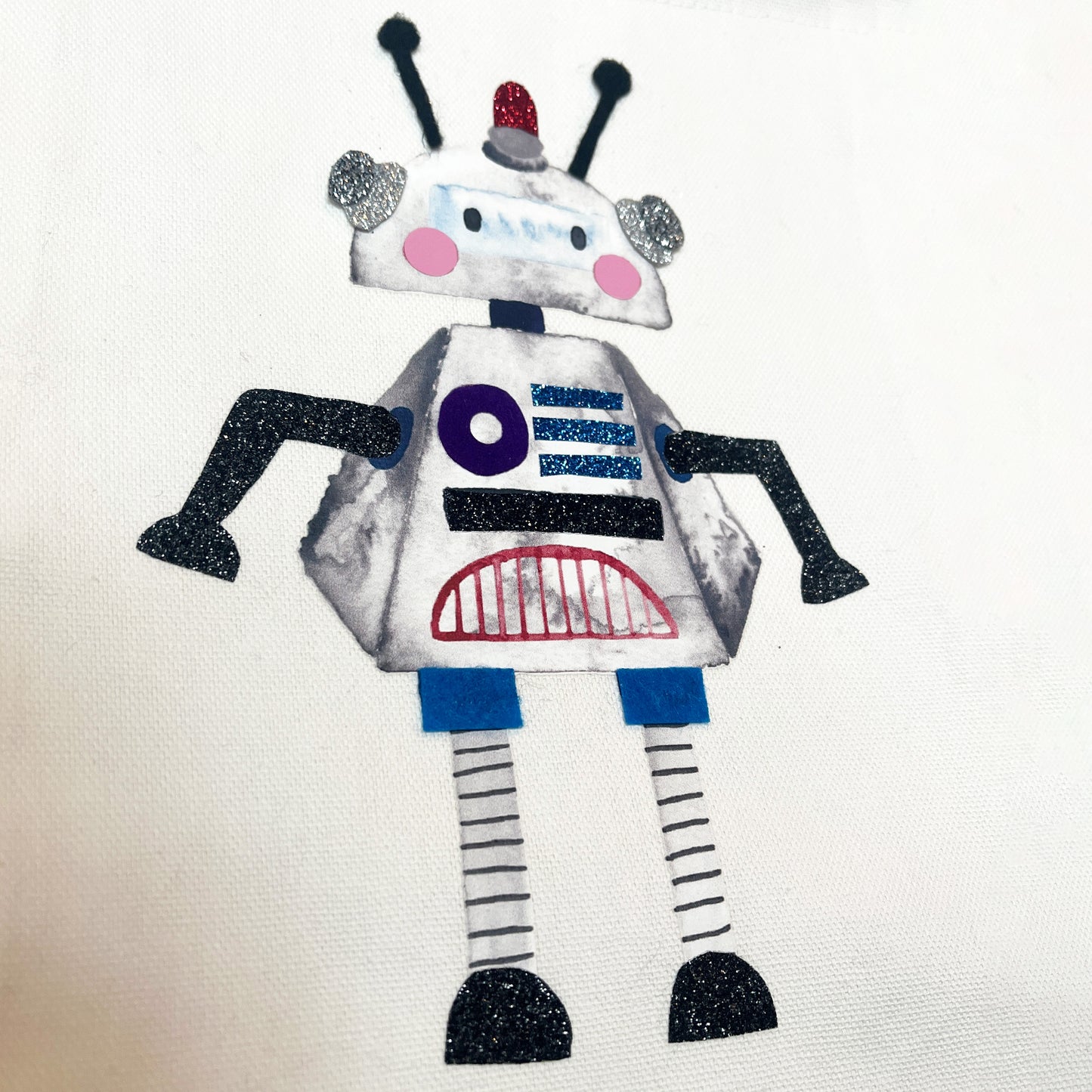 Wimpel Roboter Einzelstück