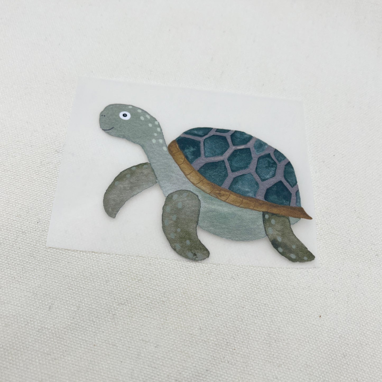 Bügelbild: Schildkröte