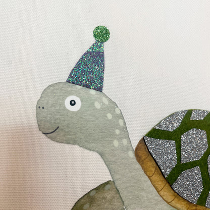 Wimpel Schildkröte Einzelstück