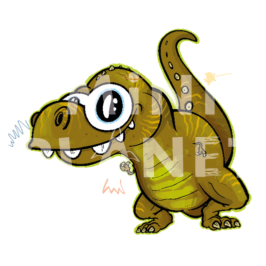 Bügelbild: Dino T Rex