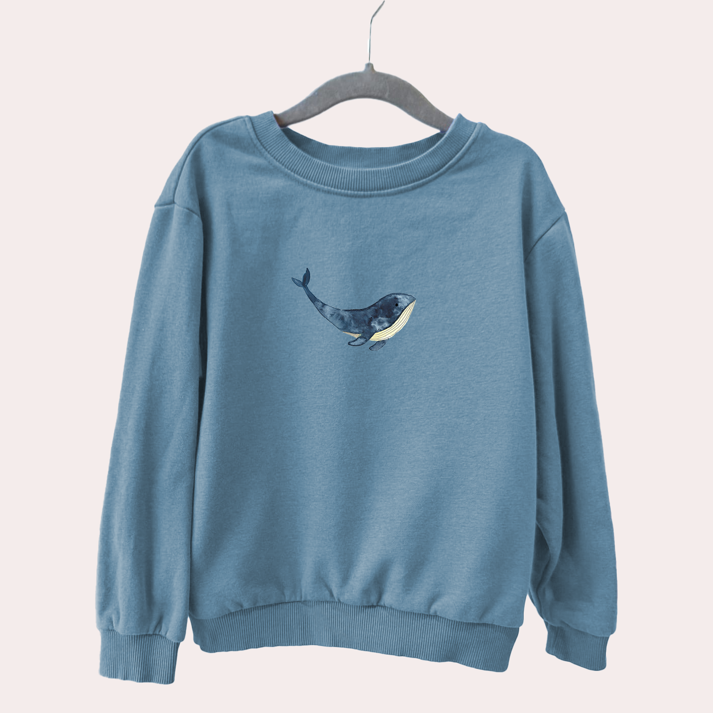 Bügelbild: Großer Wal