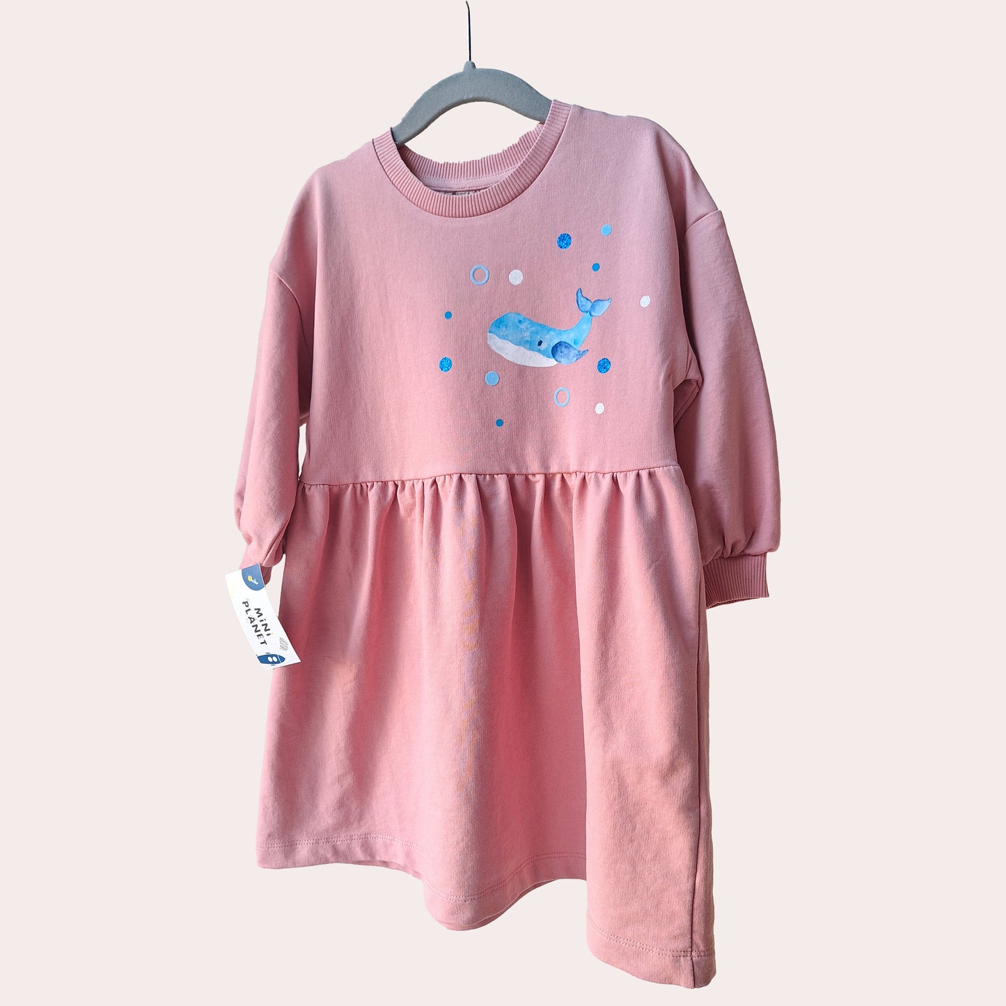 Bügelbild: kleiner Wal