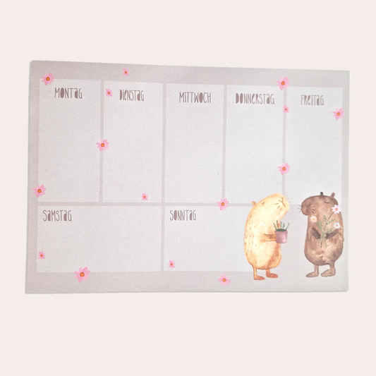 Wochenplaner: Wombats (A5)