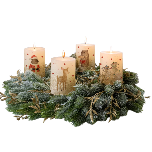 Workshop: Aventskranz binden & Kerzen verzieren