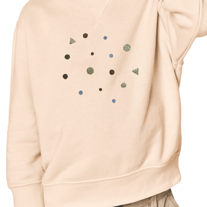 Bügelkonfetti: Beige