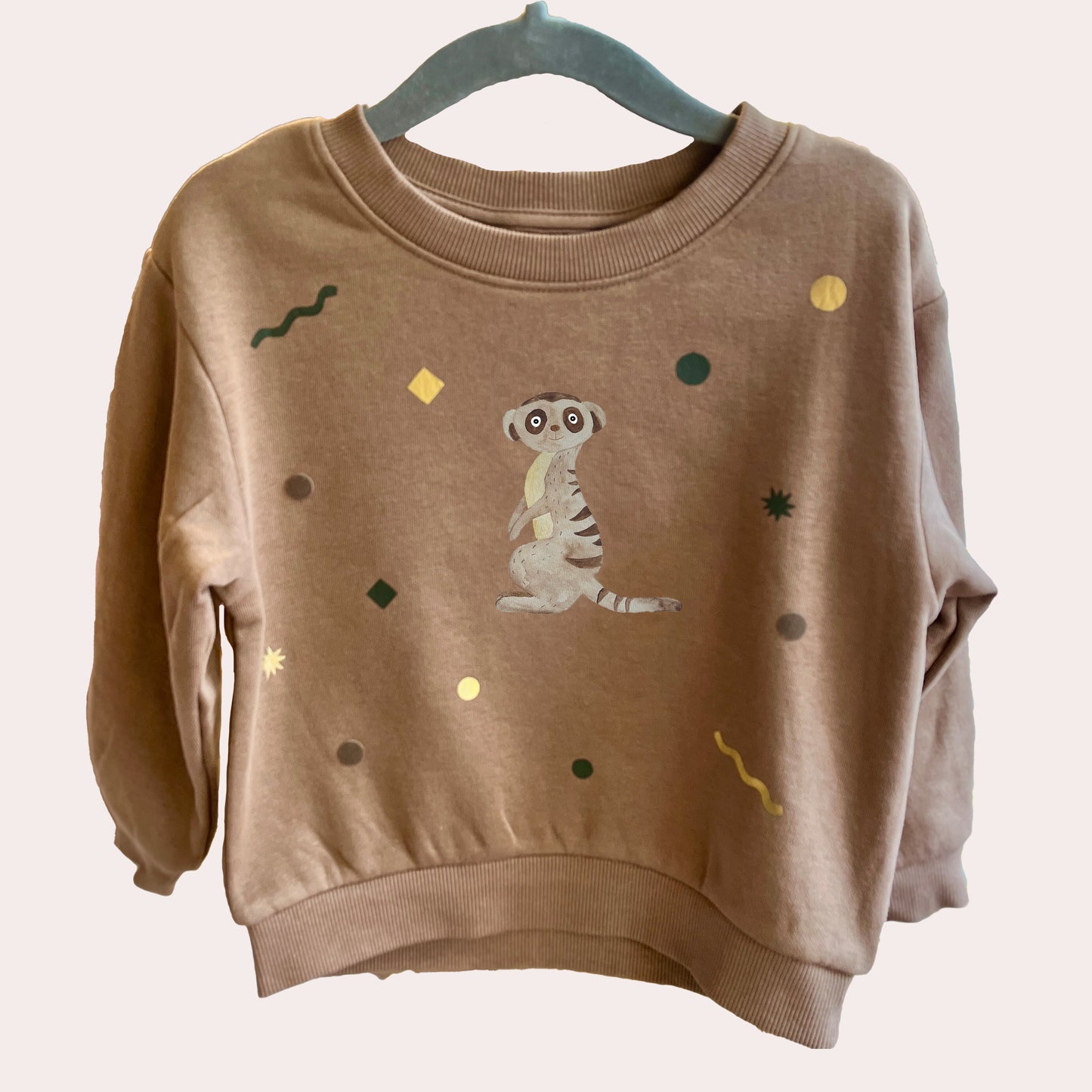 Bügelbild: Erdmännchen