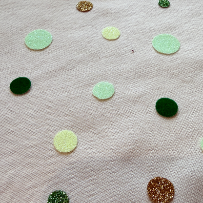 Bügelkonfetti: Grün
