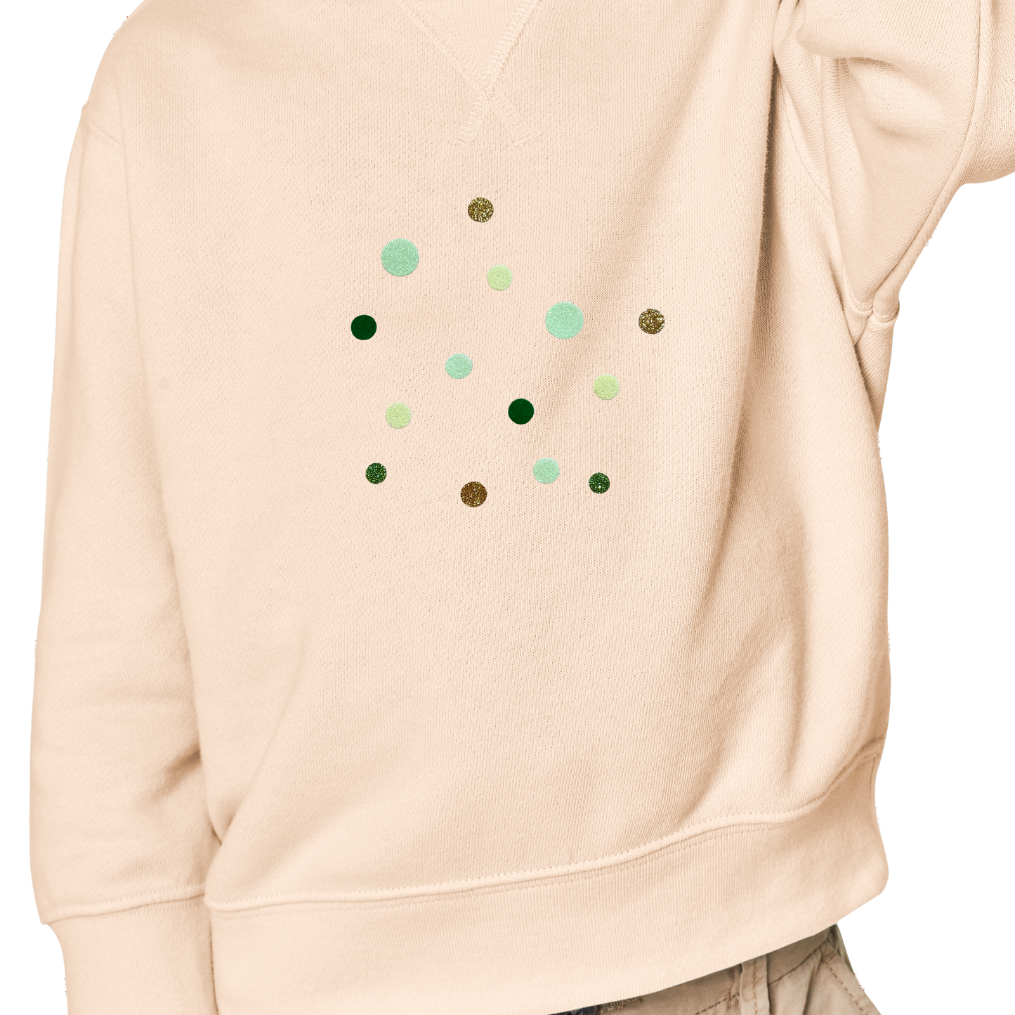 Bügelkonfetti: Grün