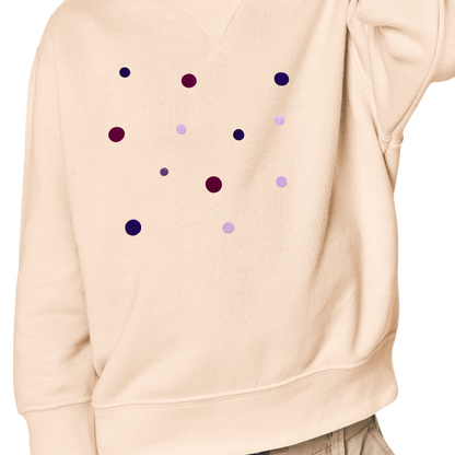 Bügelkonfetti: Lila