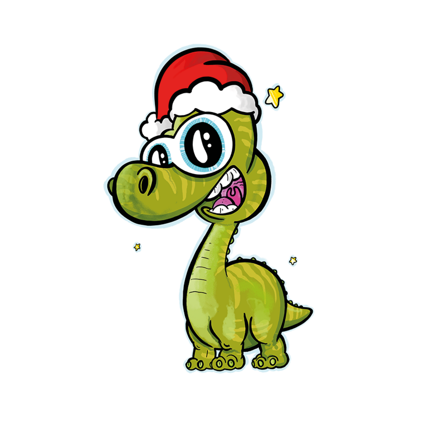 Bügelbild: Möeb Weihnachtsdino