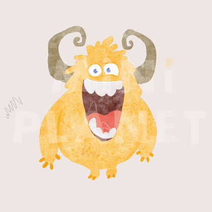 Bügelbildset: Monster
