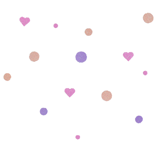 Bügelkonfetti: Neon