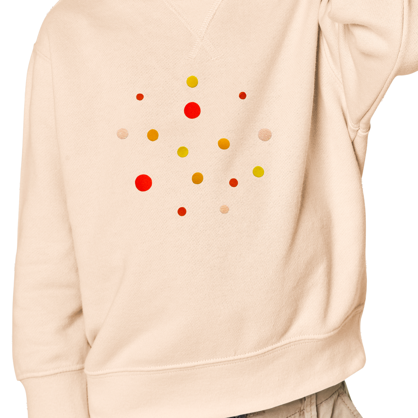 Bügelkonfetti: Orange