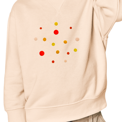 Bügelkonfetti: Orange