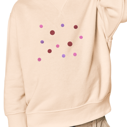 Bügelkonfetti: Rosa