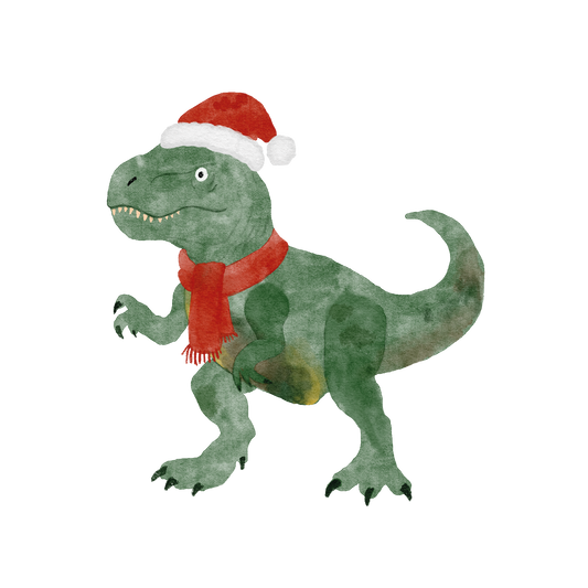 Bügelbild: Weihnachts Trex