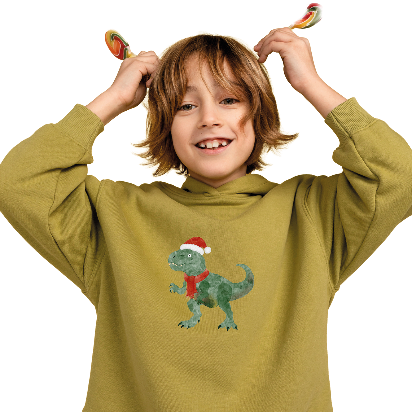 Bügelbild: Weihnachts Trex