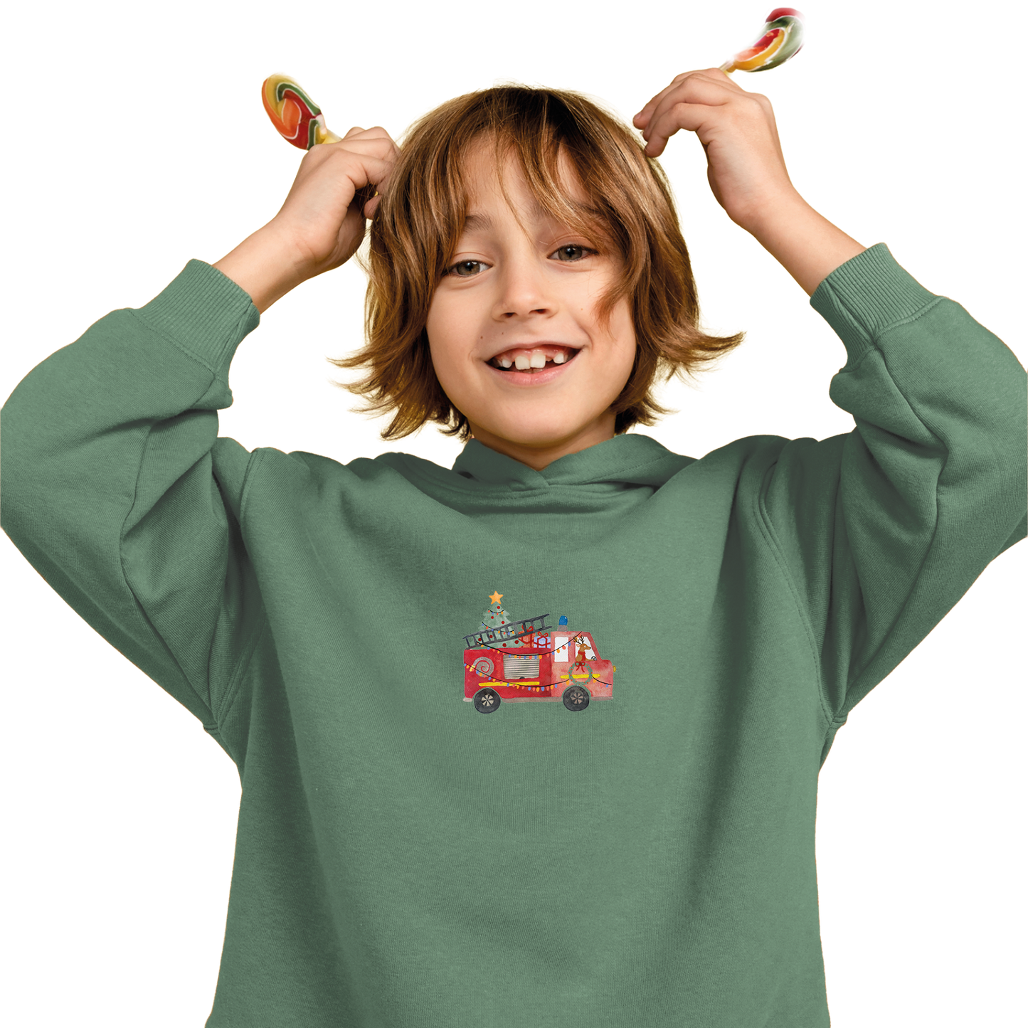 Bügelbild: Weihnachtsfeuerwehr