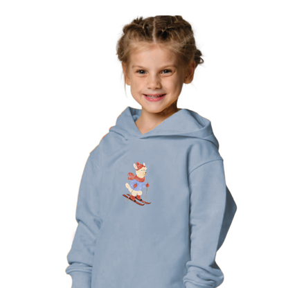 Bügelbild: Ski Lama