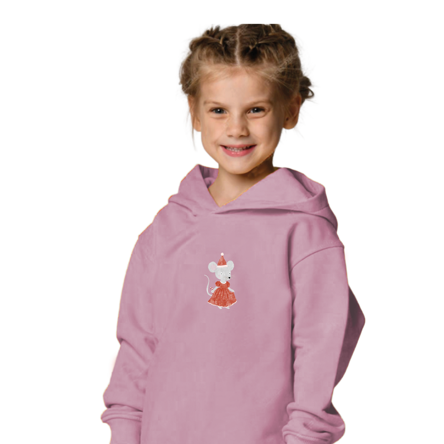 Bügelbild: Weihnachtsmaus