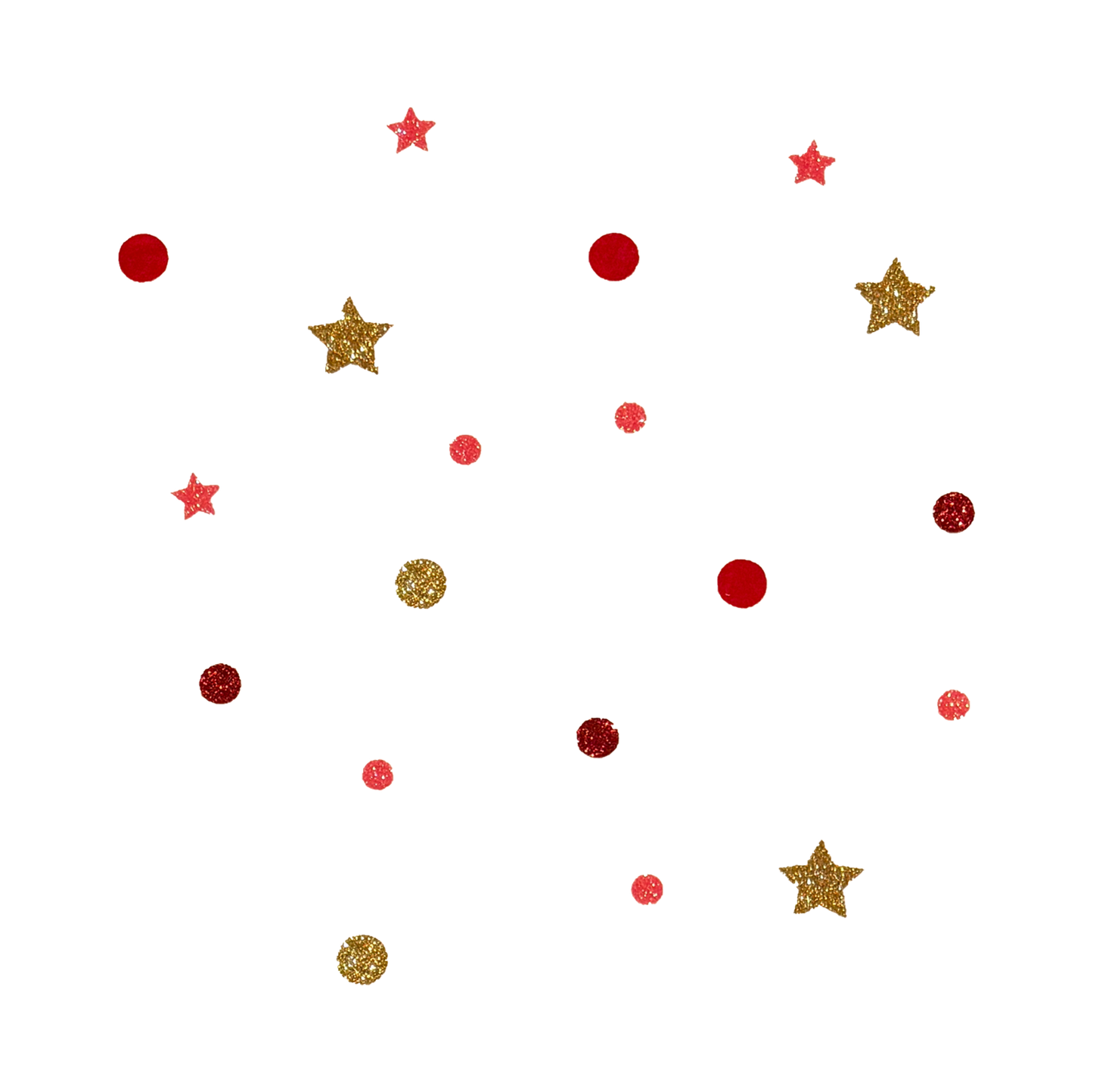 Bügelkonfetti: Weihnachten